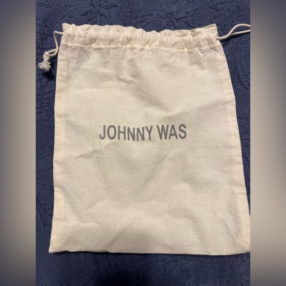 Johnny Was Other - Johnny Was Cream Drawstring Dust Bag/ Pouch